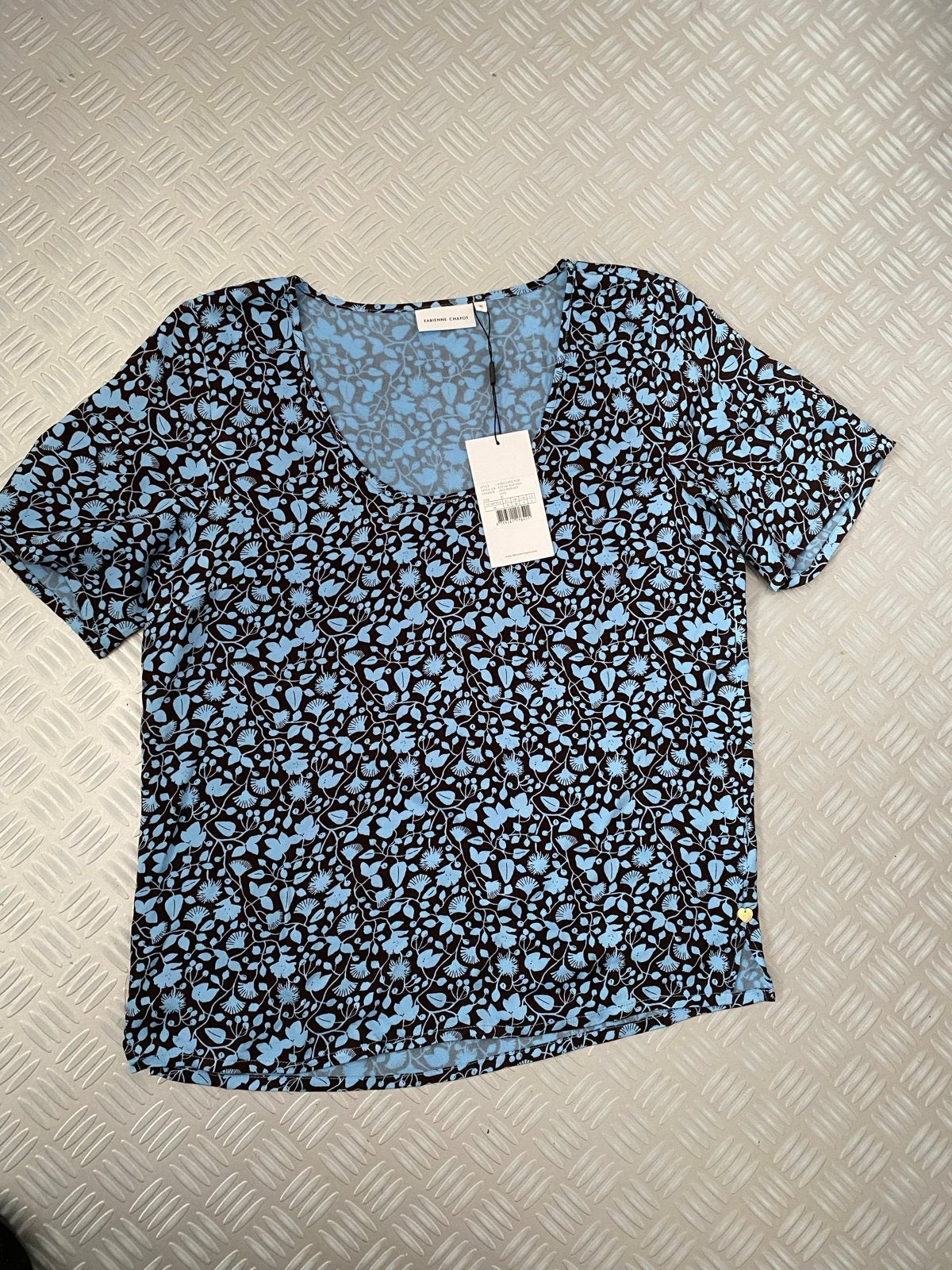Fabienne Chapot Vaya Cato Top - Nieuw met kaartjes, Blauw, Nieuw, Ophalen of Verzenden, Korte mouw