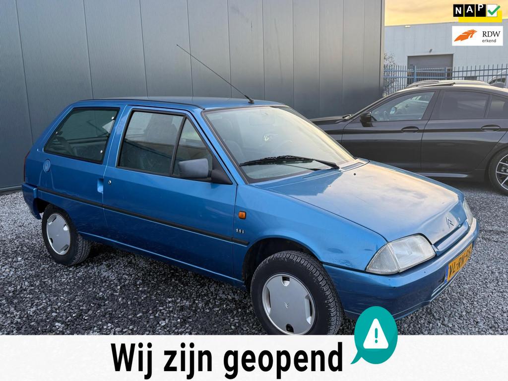 Citroen AX 1.1 Prestige APK!LAGE KM!LEUKE AUTO!, Auto's, Stof, Zwart, 4 cilinders, Origineel Nederlands