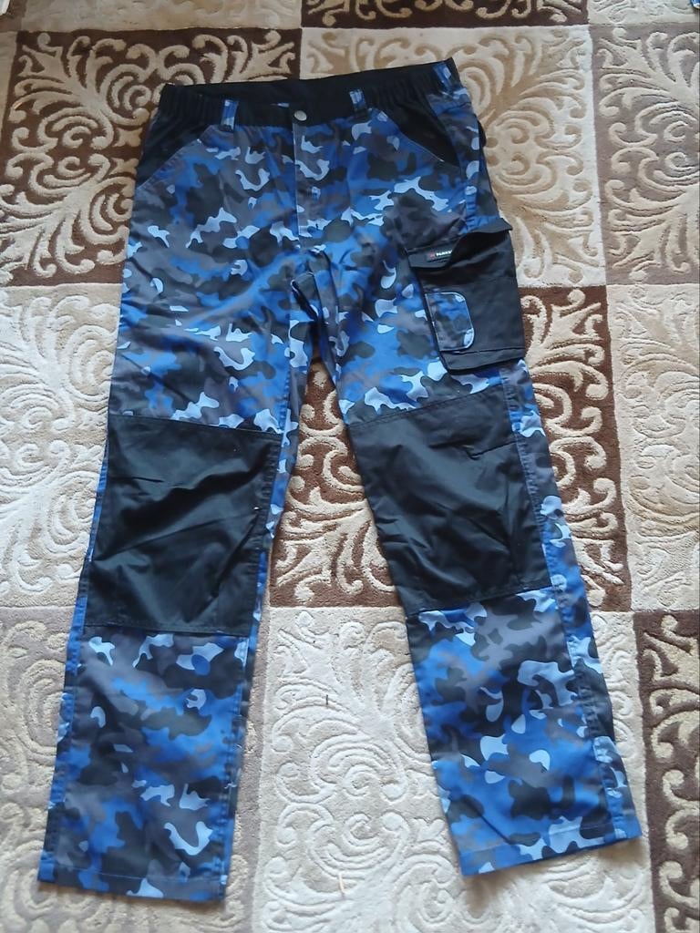 Parkside Werkbroek Camouflage Blauw Maat 56/58 (XL), Ophalen, Blauw, Parkside, Maat 56/58 (XL)