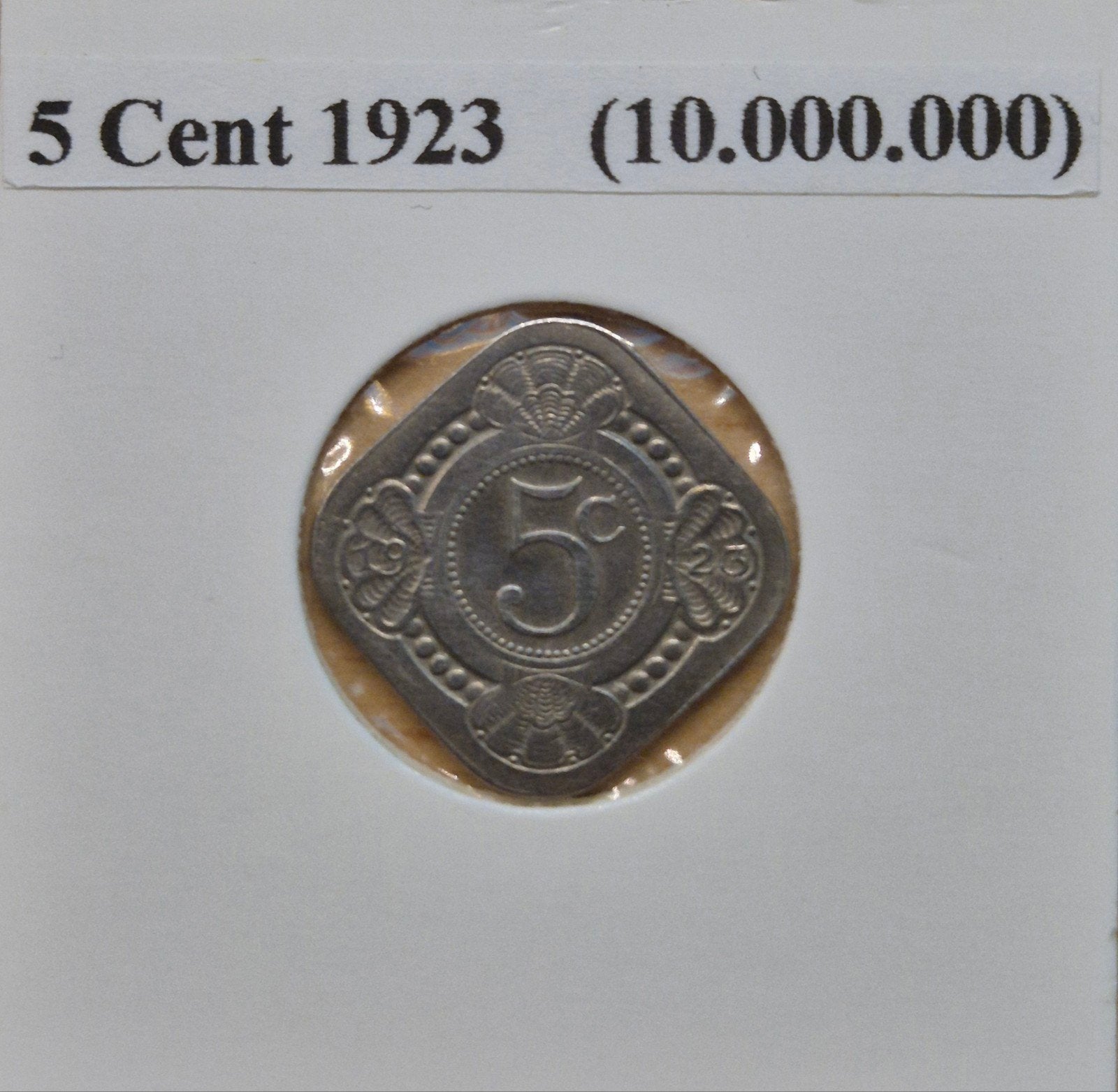 Stuiver 1923 - Koningin Wilhelmina, Postzegels en Munten, Munten | Nederland, Ophalen of Verzenden, Koningin Wilhelmina, 5 cent