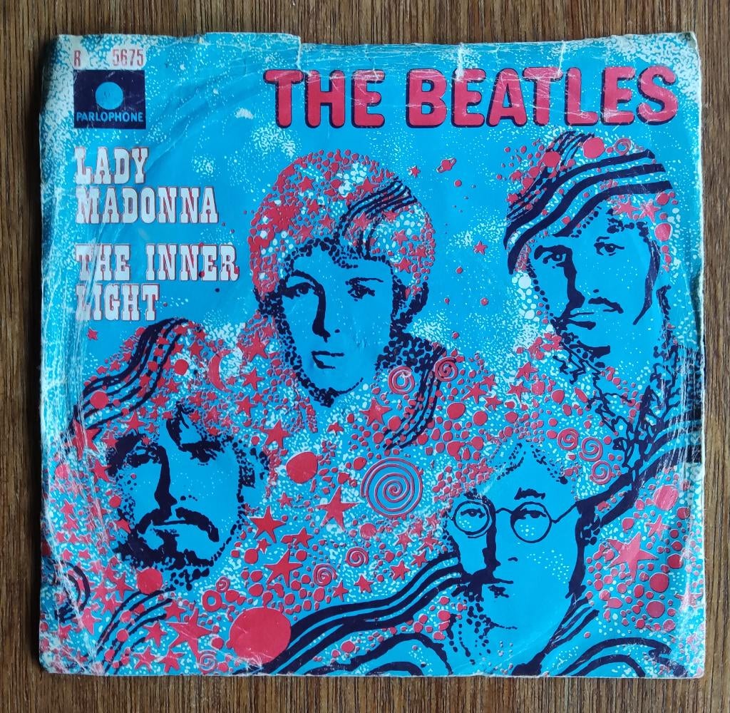 Lady Madonna - The Beatles, Cd's en Dvd's, Vinyl Singles, Ophalen of Verzenden, Gebruikt, Pop, Single