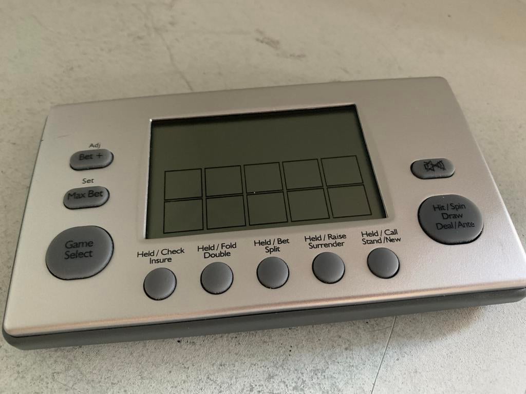 Blackjack & Poker handheld zakcomputer, Ophalen of Verzenden, Zo goed als nieuw