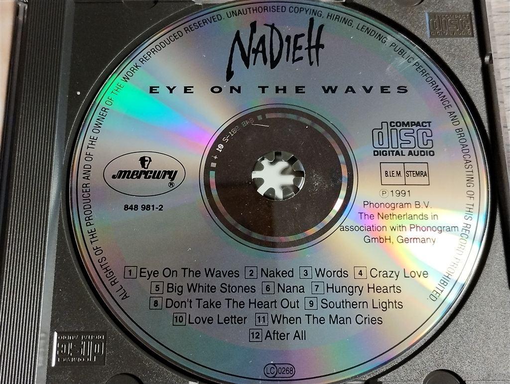 Nadieh – Eye On The Waves, Ophalen of Verzenden, Zo goed als nieuw