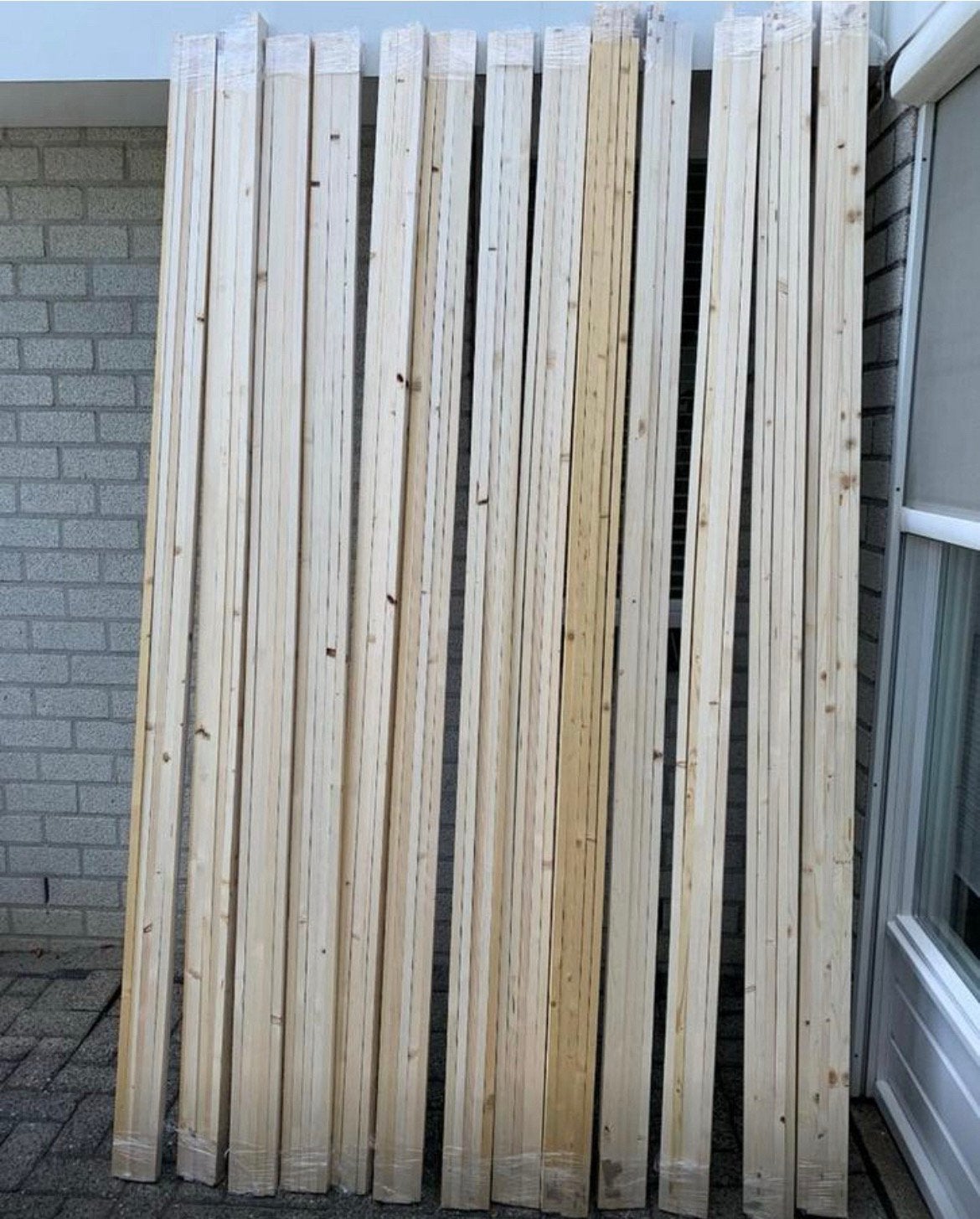50 nieuwe vuren latten 240 cm lang geschaafd, Ophalen of Verzenden, Nieuw, Hout