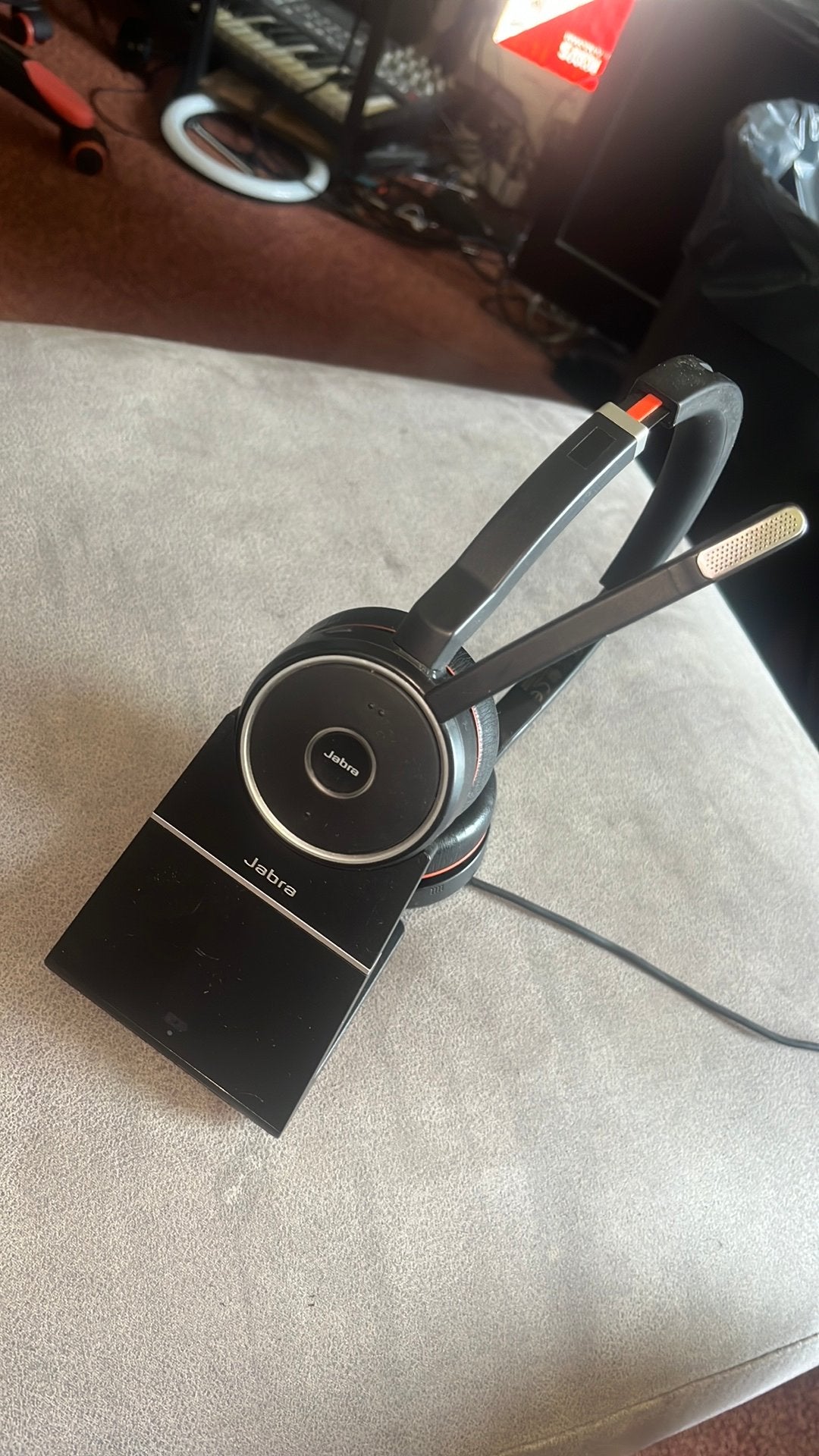 Jabra evolve 75 bluetooth headset, Ophalen of Verzenden, Zo goed als nieuw