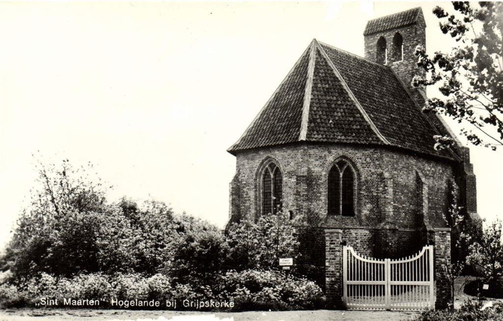 Sint Maarten, Hogelande bij Grijpskerke - ongelopen, Verzamelen, Ansichtkaarten | Nederland, Ophalen of Verzenden, 1960 tot 1980