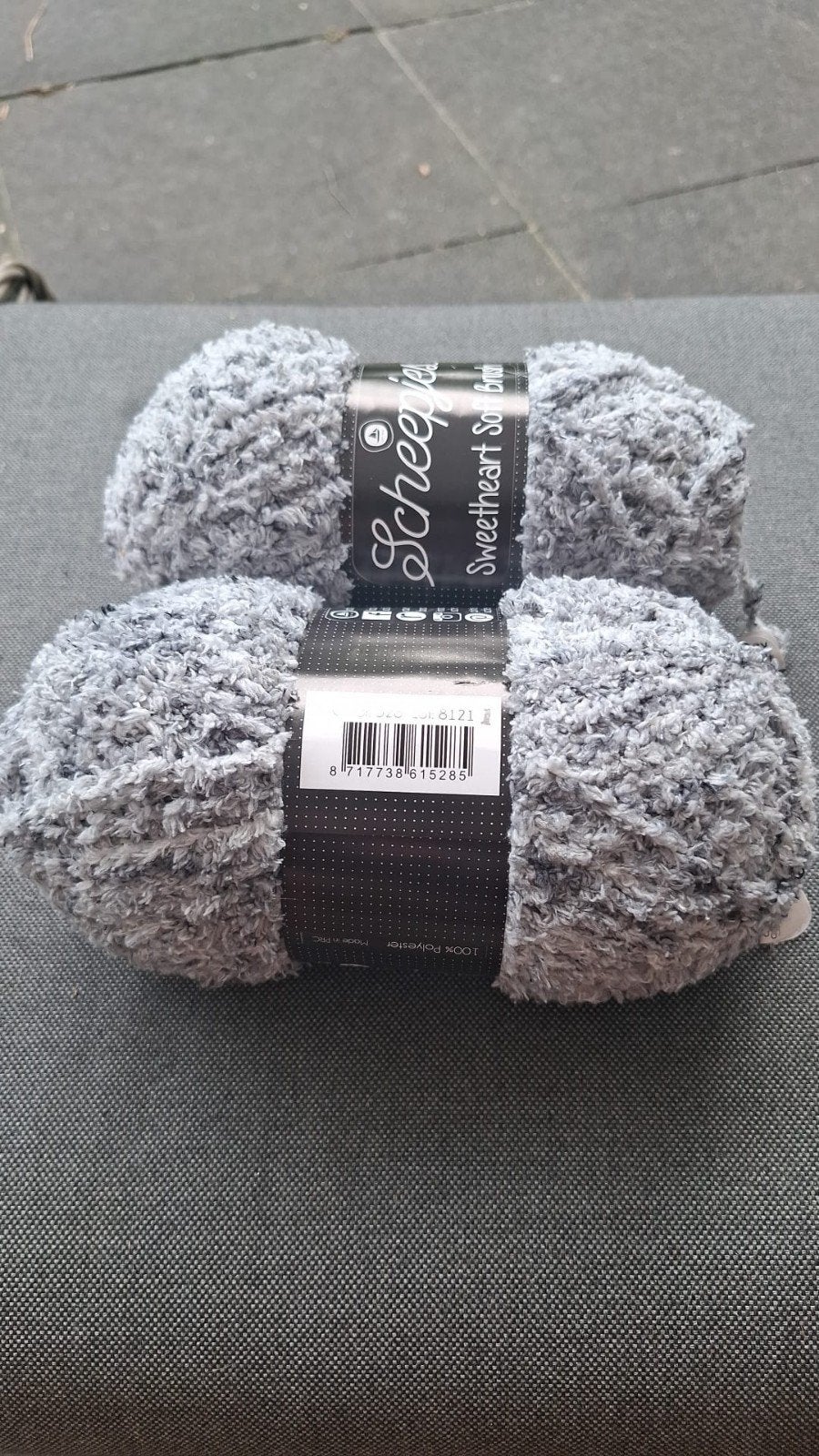 Scheepjes Sweetheart Soft Brush  - Grijs, Hobby en Vrije tijd, Ophalen of Verzenden, Nieuw, Breien of Haken, Wol of Garen