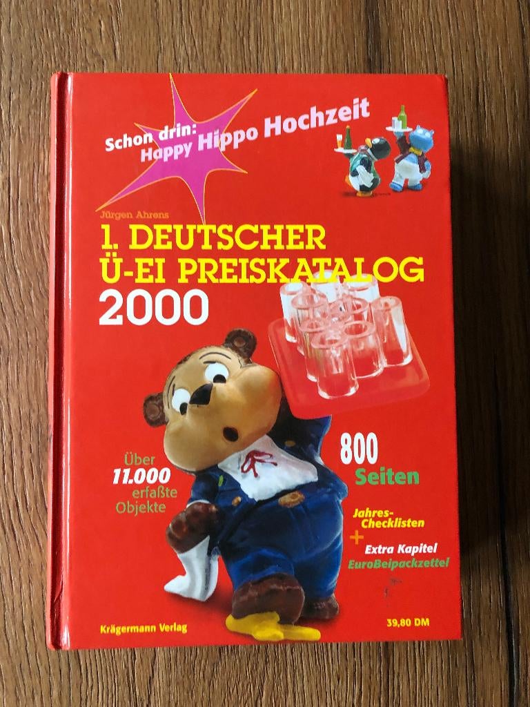 U-Ei Kindersurprise catalogus 2000, Verzamelen, Ophalen of Verzenden, Zo goed als nieuw