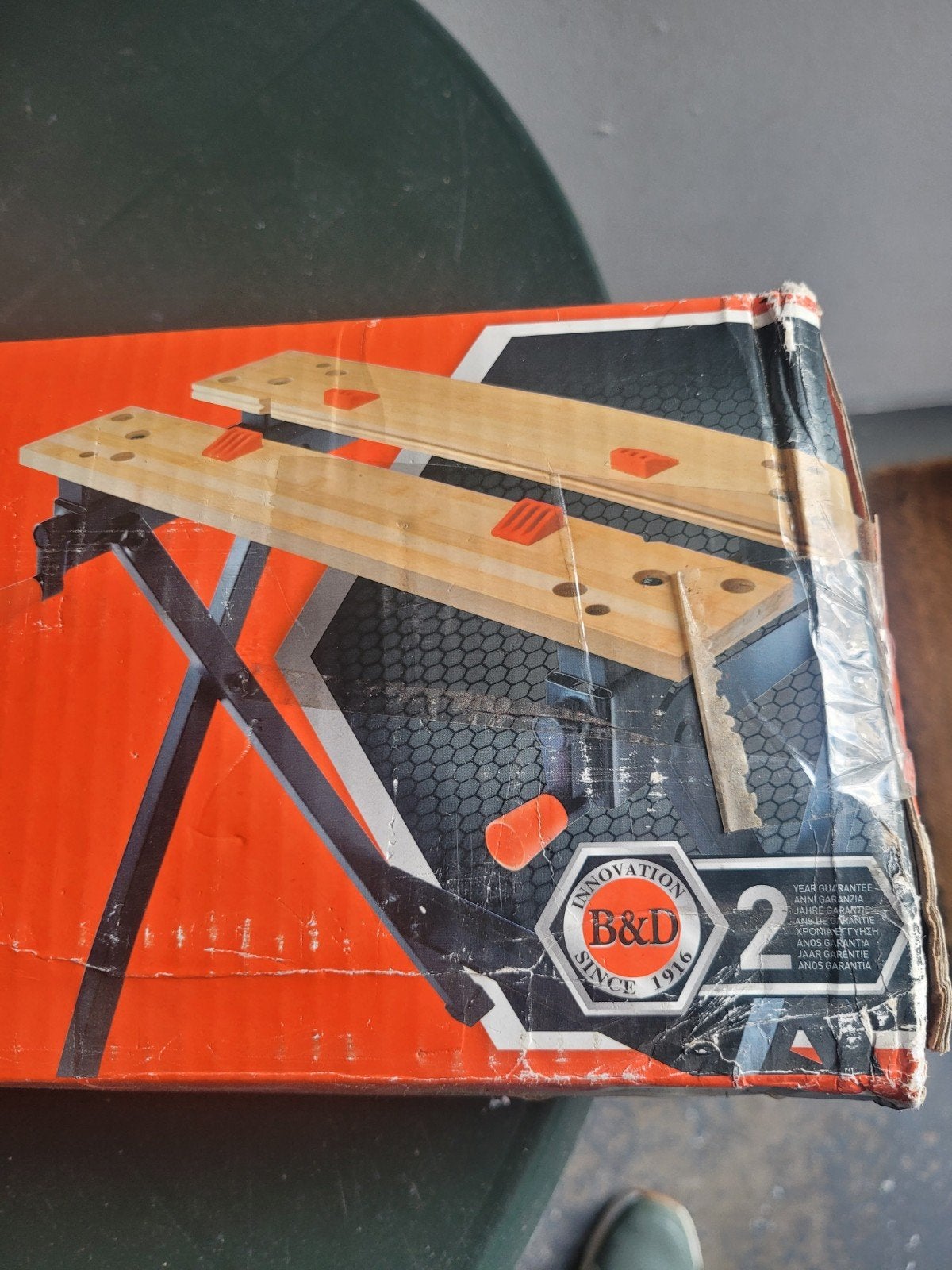 Black & Decker workmate werkbank draagbaar, Doe-het-zelf en Verbouw, Ophalen, Nieuw, Inklapbaar