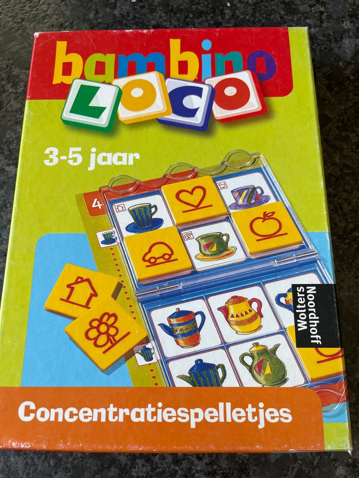 Bambino Loco Concentratiespelletjes 3-5 jaar, Ophalen of Verzenden, Zo goed als nieuw, Puzzelen