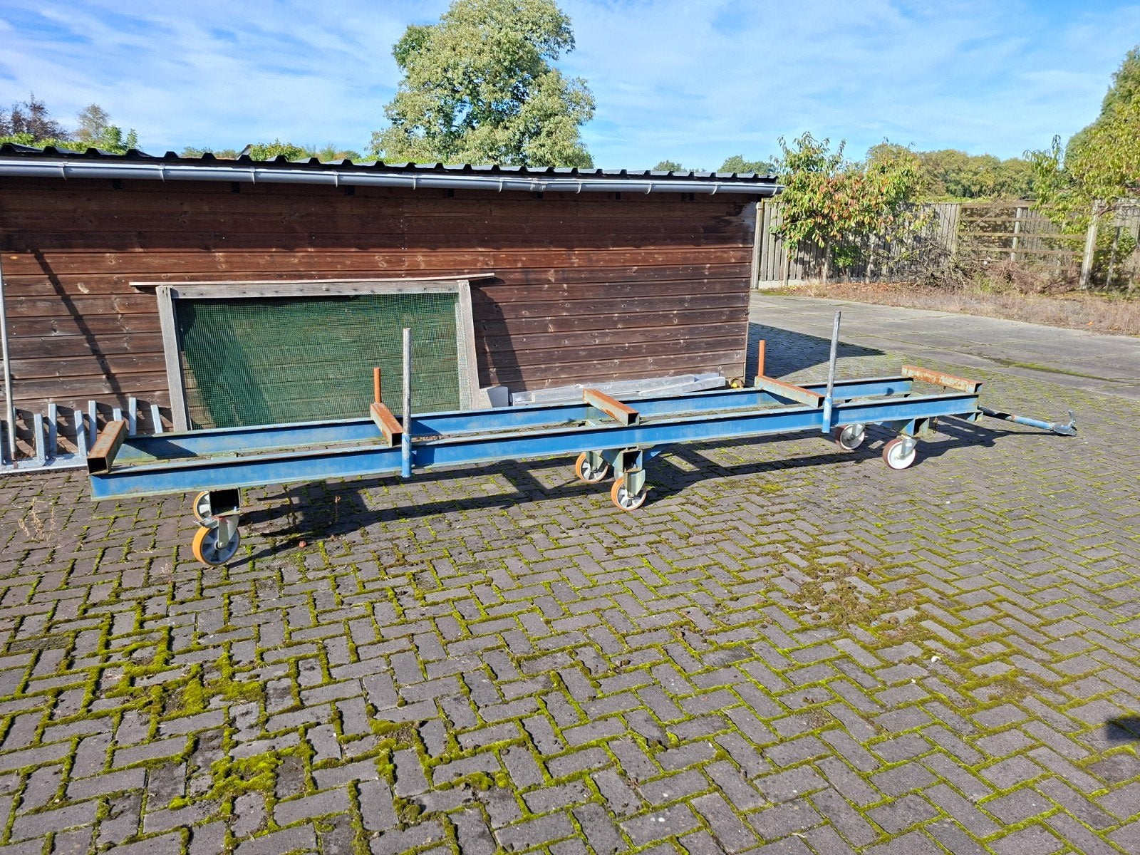 Tansportkar of aanhangerchassis, Ophalen, Gebruikt