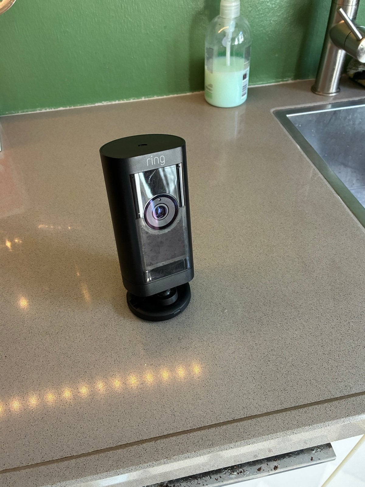 Ring draadloze camera voor binnen en buiten, Ophalen of Verzenden, Gebruikt, Buitencamera