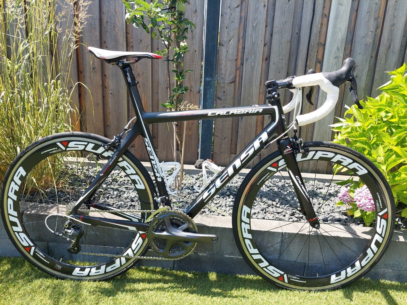 Sensa Calabria limited edition 55cm Ultegra, Fietsen en Brommers, Carbon, Zo goed als nieuw, Meer dan 20 versnellingen, 53 tot 57 cm