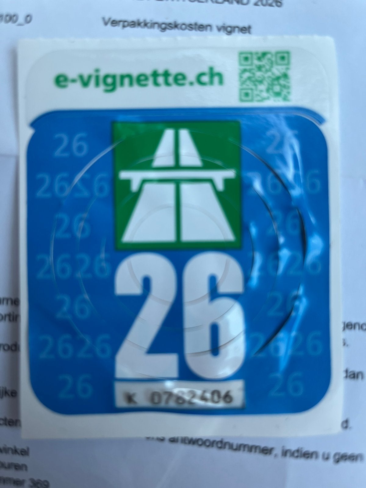 Vignet zwitserland 2026, Tickets en Kaartjes, Drie personen of meer
