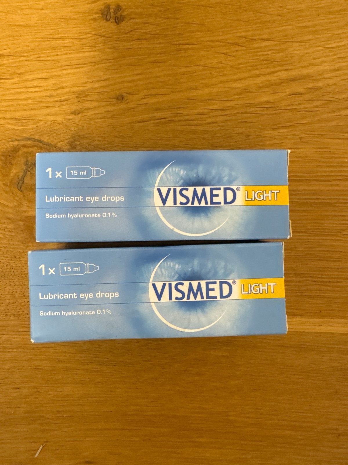 Vismed Light Oogdruppels - 2x 15ml, Sport en Fitness, Gezondheidsproducten en Wellness, Ophalen of Verzenden, Nieuw, Lichaamsverzorging