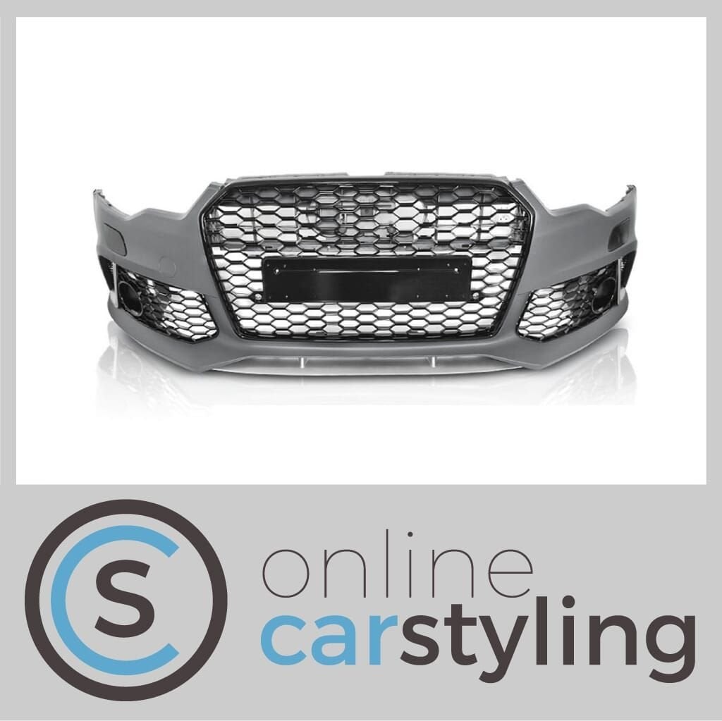 Voorbumper Audi A6 C7 RS6 Style, Auto-onderdelen, Carrosserie en Plaatwerk, -, Voor, -, Nieuw
