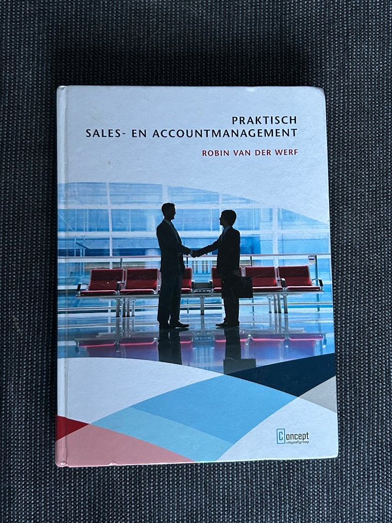 Praktisch Sales- en Accountmanagement - Robin van der Werf, Ophalen of Verzenden, Zo goed als nieuw, Economie en Marketing, Robin van der Werf