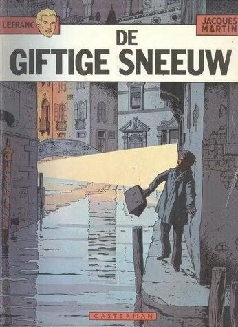 Lefranc De giftige sneeuw NR0969, Gelezen, Verzenden, Eén stripboek, Jacques Martin