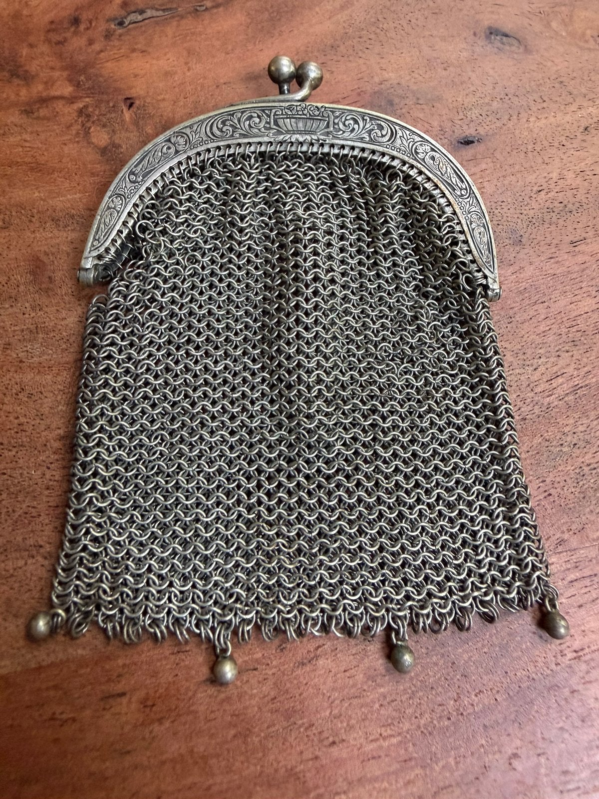 Antiek zilveren buidel, Verzenden