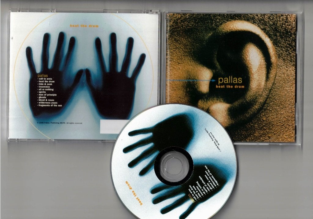 PALLAS CD Beat the Drum - genummerd - prog rock, Cd's en Dvd's, Ophalen of Verzenden, Zo goed als nieuw, Poprock