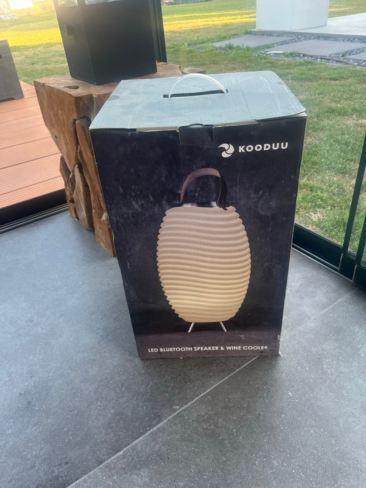 Kooduu Synergy 50 Pro LED Bluetooth Speaker & Wijnkoeler, Nieuw, Draagbare speaker, Bluetooth, Minder dan 60 watt