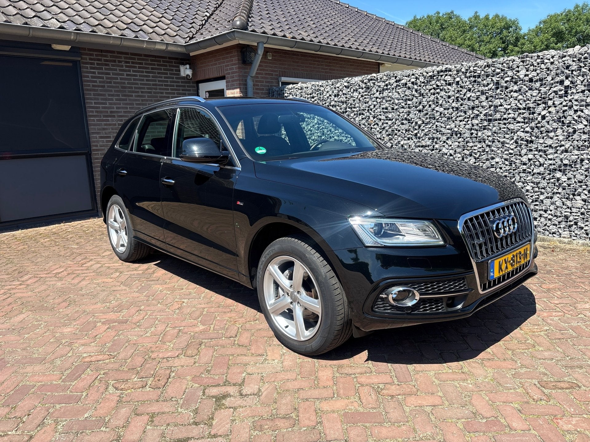 Audi Q5 2.0 TFSI quattro Adrenalin Sport S-line trekhaak, Auto's, Gebruikt, 4 cilinders, Zwart, Bedrijf
