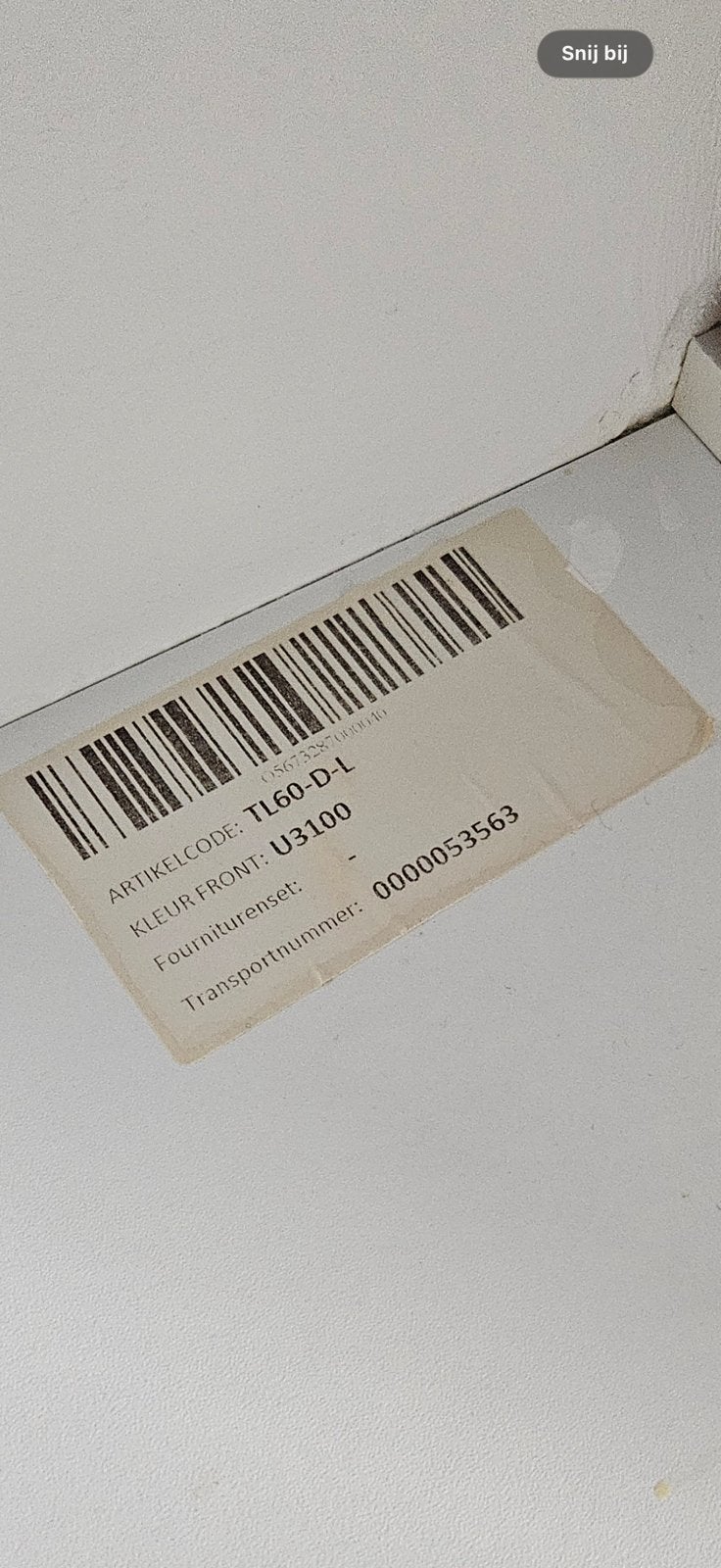 Grzocht: bribus keuken lava kleur kastjes, Ophalen, Zo goed als nieuw