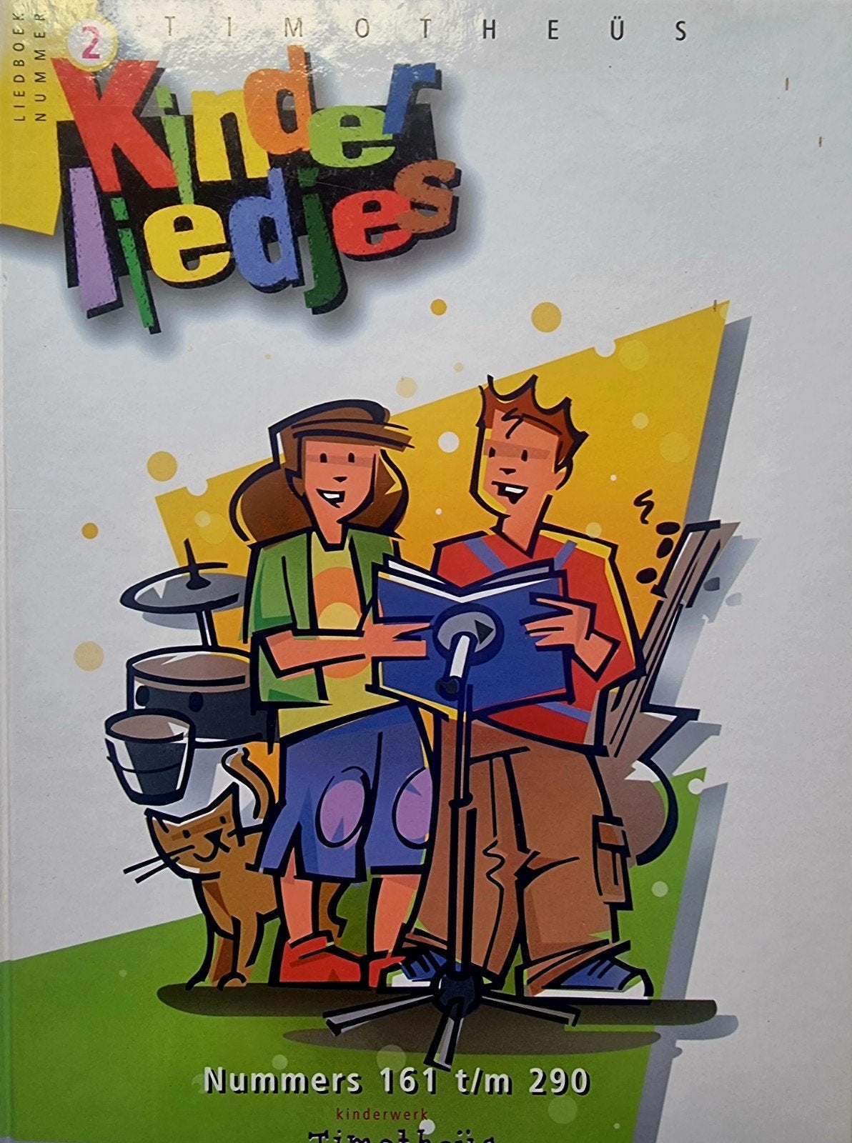 Kinderliedjes Liedboek Nummer 2 Timotheüs 161 tm 290 Sch9, Muziek en Instrumenten, Bladmuziek, Verzenden, Keyboard, Zo goed als nieuw