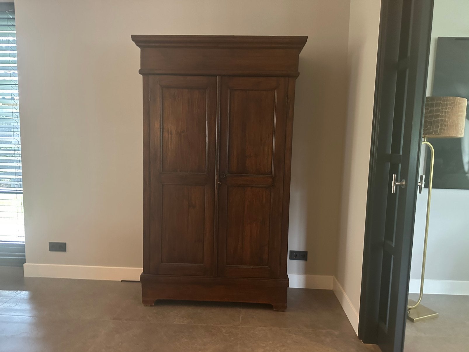 Massief houten kast, Ophalen of Verzenden