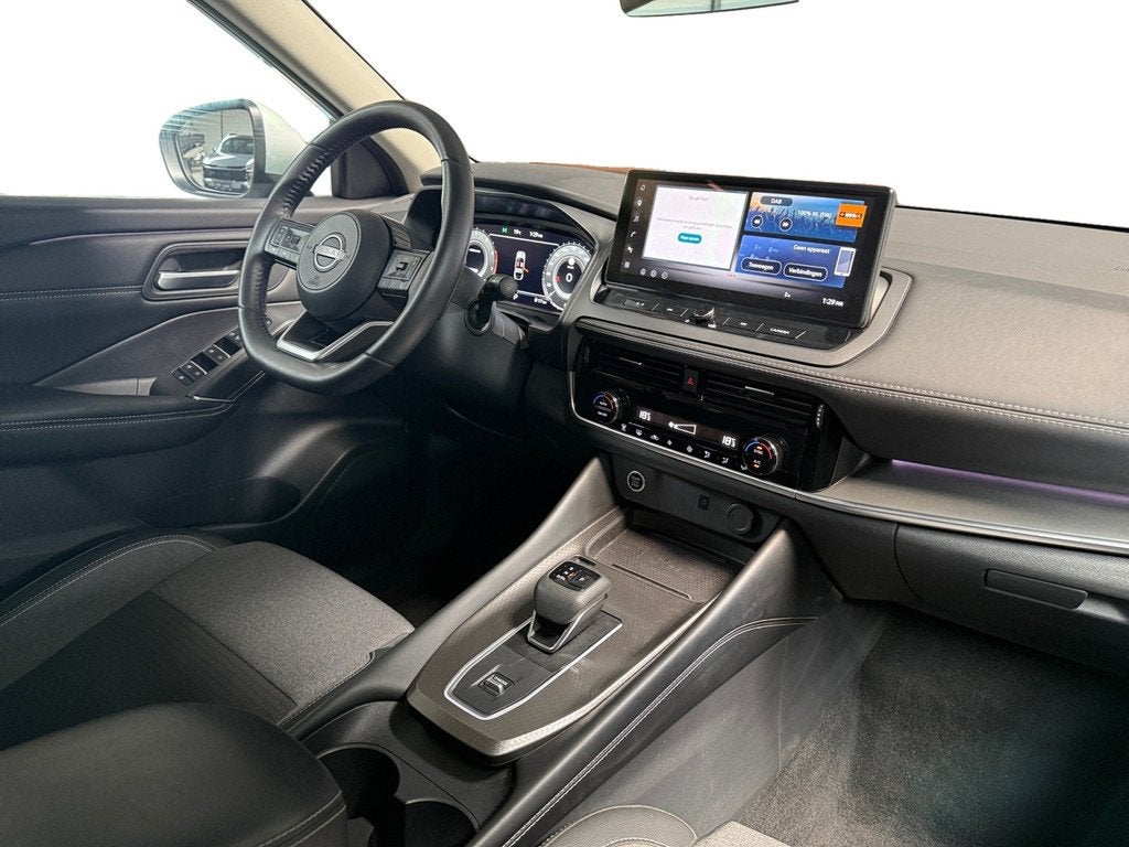 Nissan QASHQAI 1.3 MHEV Xtronic N-Connecta I 360 camera I Na, Auto's, Nissan, 4 cilinders, Wit, Bedrijf, Automatische klimaatregeling
