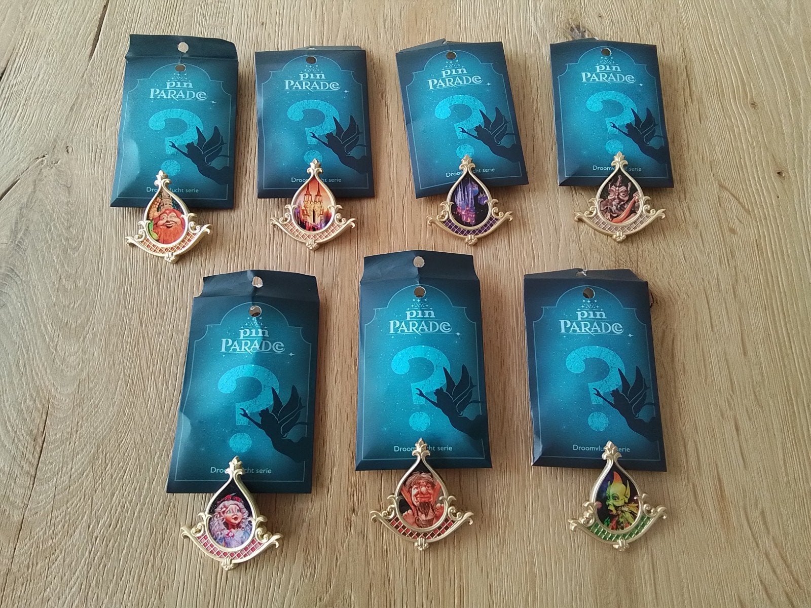 complete efteling droomvlucht mystery pin set, Verzamelen, Ophalen of Verzenden
