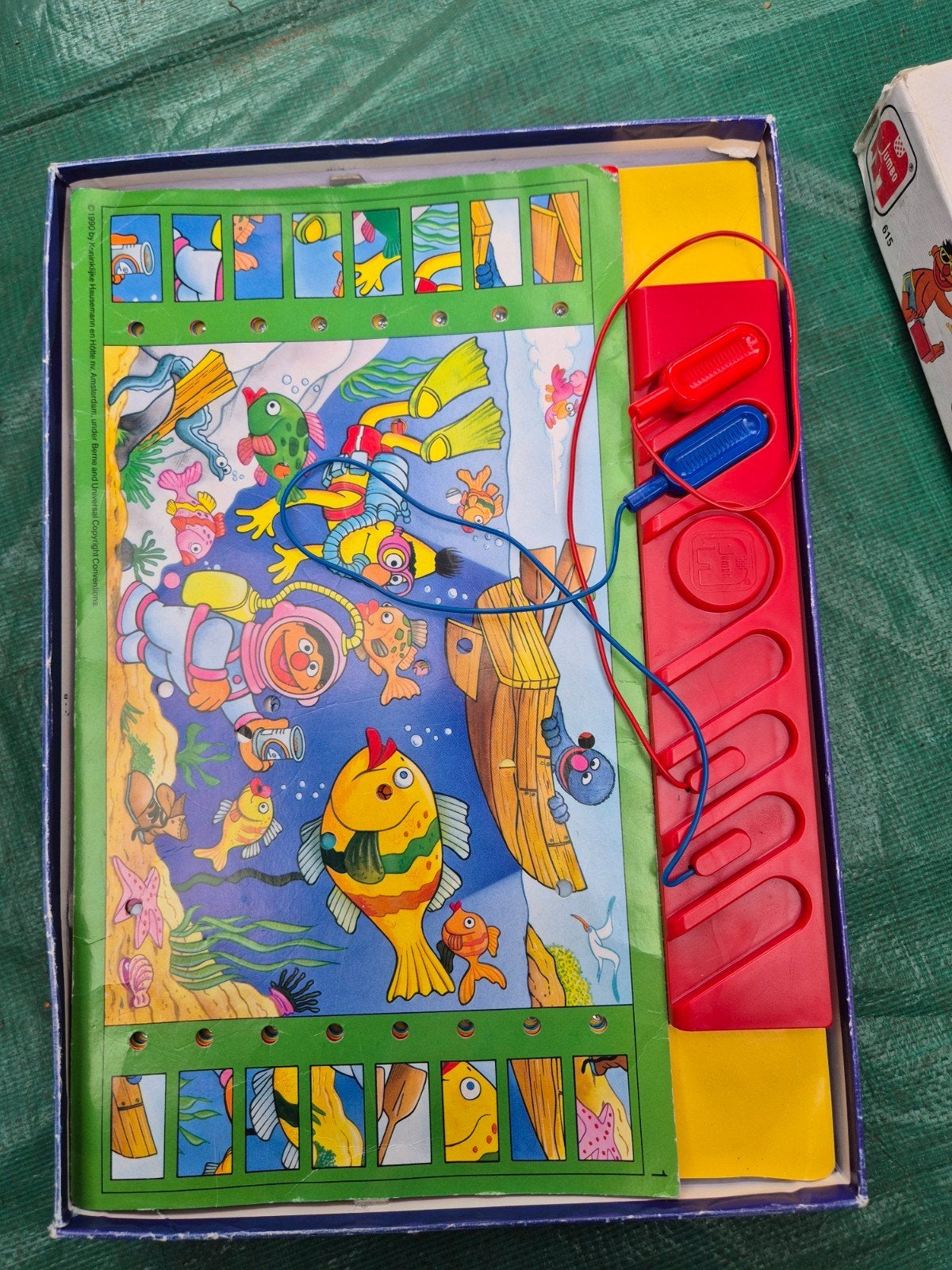 Electro spel Sesamstraat, Hobby en Vrije tijd, Ophalen, Zo goed als nieuw