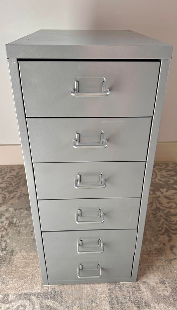 IKEA HELMER Ladeblok - Grijs, Ophalen, Minder dan 50 cm, Zo goed als nieuw, Minder dan 100 cm