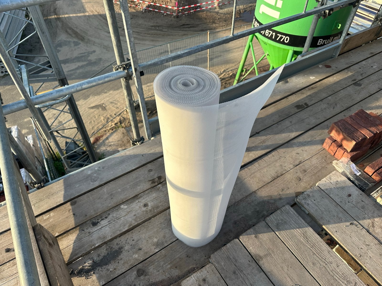 Gripgaas / vleermuisfolie, Ophalen, Nieuw, 15 m² of meer, Folie