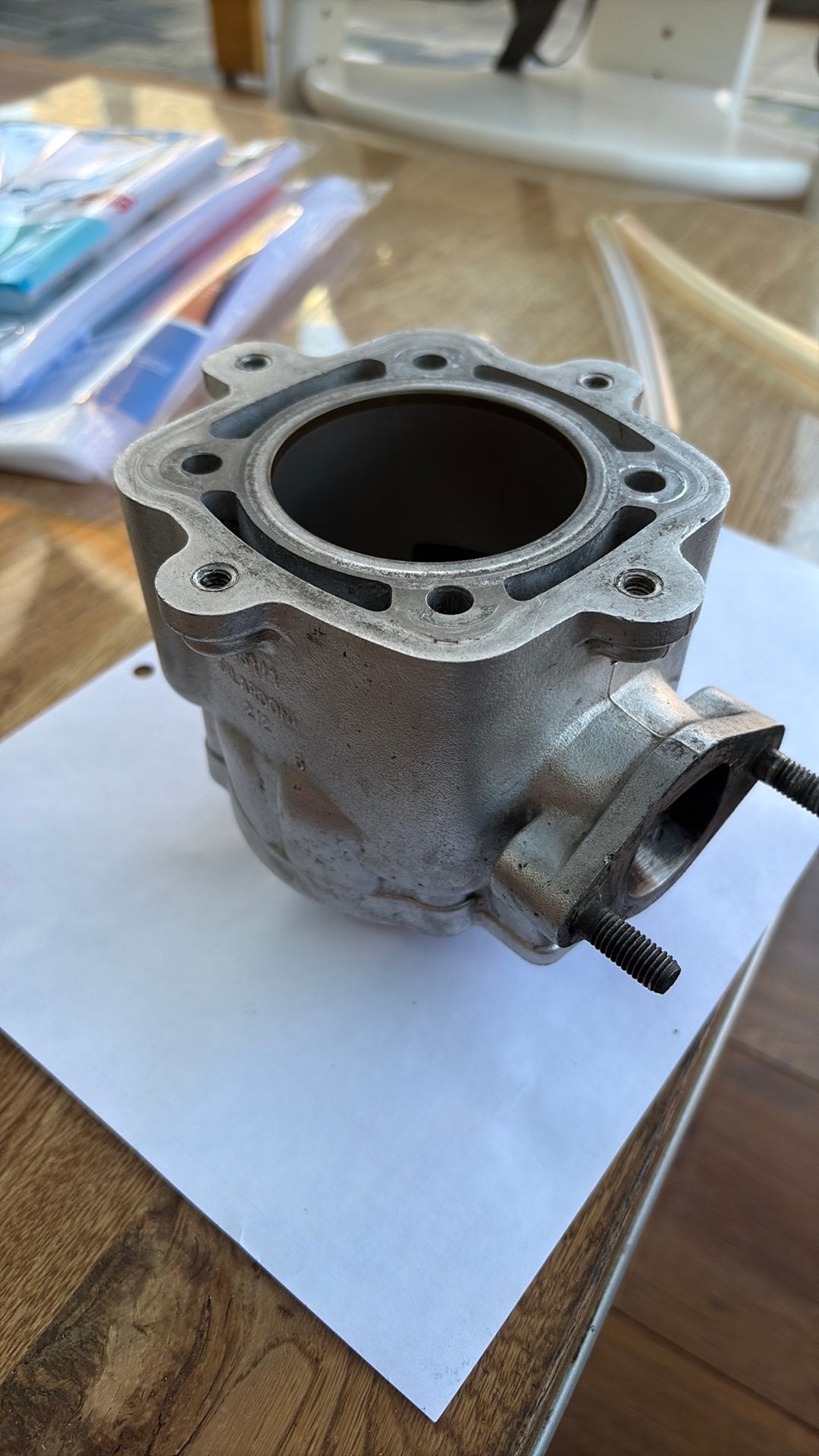 180cc stage 3 getunede cilinder gilardoni, Ophalen of Verzenden, Zo goed als nieuw, Cilinder