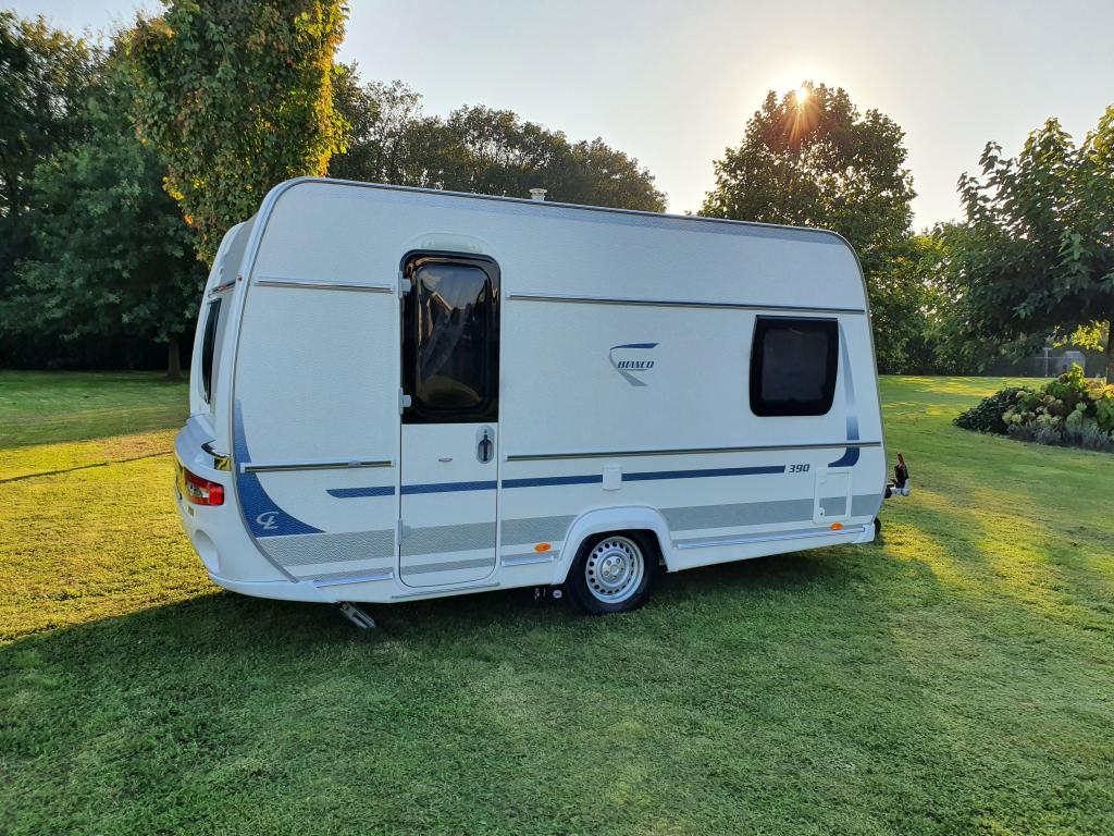 Fendt Bianco 390FH bianco (1046488), Caravans en Kamperen, Caravans, Treinzit, Tot en met 3, Overige typen, Schokbreker