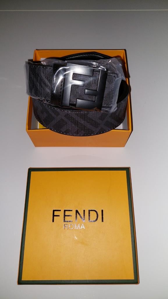 Fendi Riem Zwart - Elegant & Veelzijdig 110cm, Ophalen of Verzenden, Zo goed als nieuw, Zwart
