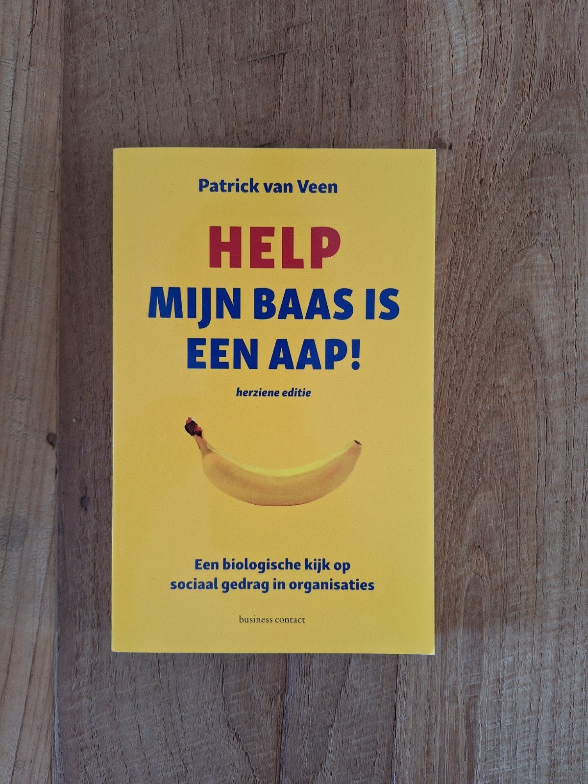 HELP MIJN BAAS IS EEN AAP! - Patrick van Veen, Ophalen of Verzenden, Zo goed als nieuw, Patrick van Veen, Nederland