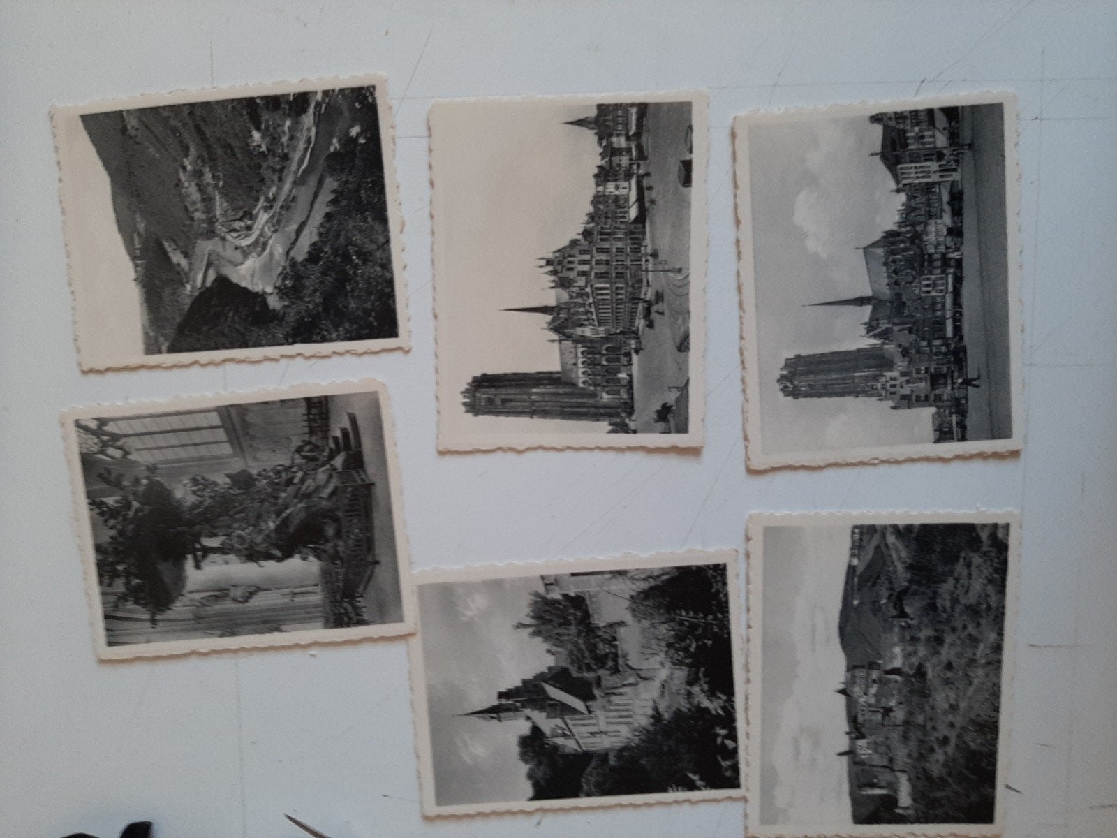 Oude zwart-wit kaartjes van Mechelen en Vianden, Ophalen of Verzenden, 1940 tot 1960, Ongelopen, Stad of Dorp