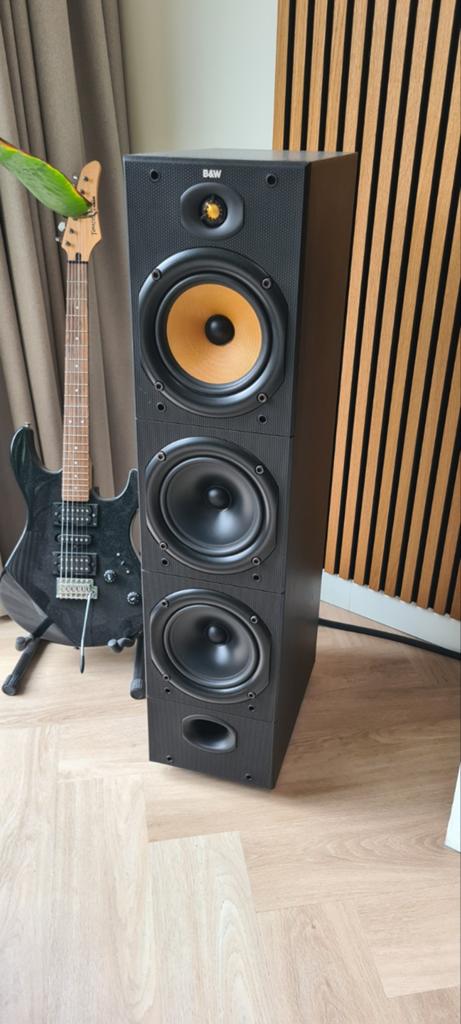 Bowers & Wilkins DM604 S1 luidsprekers B&W vloerstaanders, Audio, Tv en Foto, Ophalen, 120 watt of meer, Front, Rear of Stereo speakers