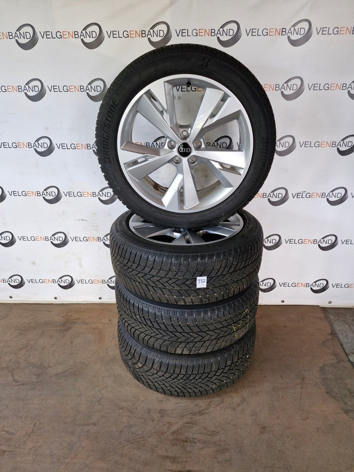 Zomerset Winterset Audi Q4 235 50 255 45 20 5x112 57,1 zgan, Audi, Gebruikt, ., Banden en Velgen