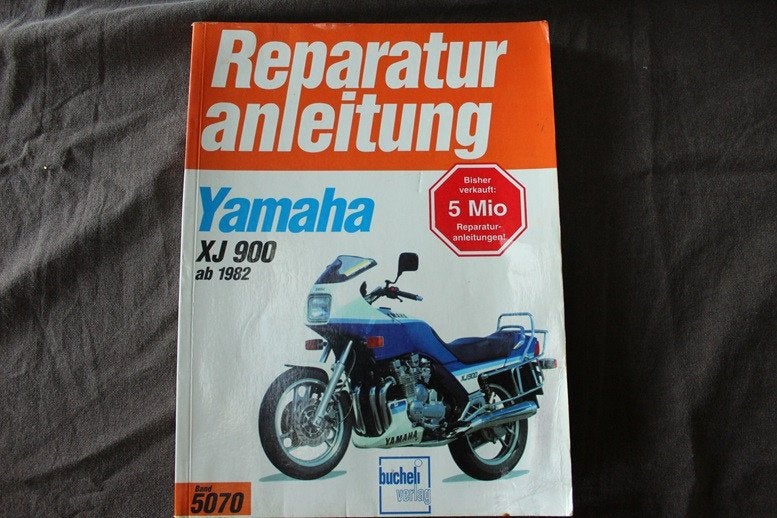 Yamaha XJ900 vanaf 1982 werkplaatsboek reparatur anleitung, Motoren, Ophalen of Verzenden, Yamaha