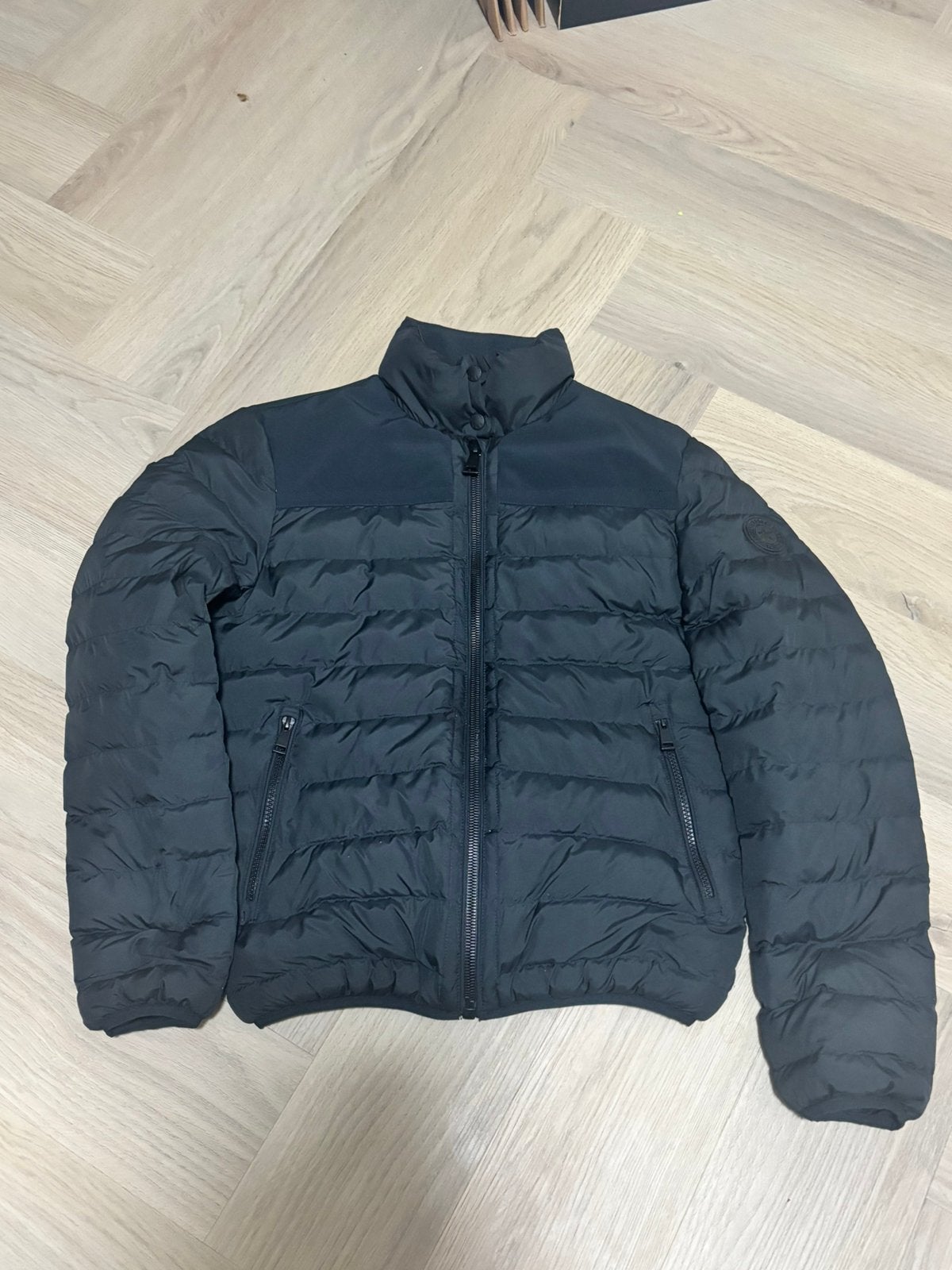 Airforce jas voor de zomer maat xs, Verzenden, Zo goed als nieuw, Maat 46 (S) of kleiner, Zwart