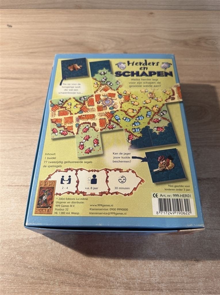Herders en Schapen - 999 games - S7033, Ophalen of Verzenden, Zo goed als nieuw