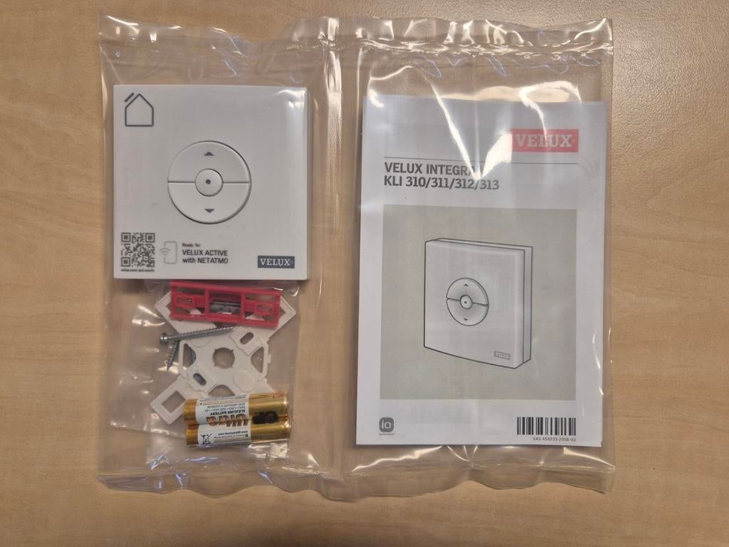 Draadloze schakelaar Velux Integra KLI 310/311/312/313, Ophalen of Verzenden, Nieuw, Schakelaar