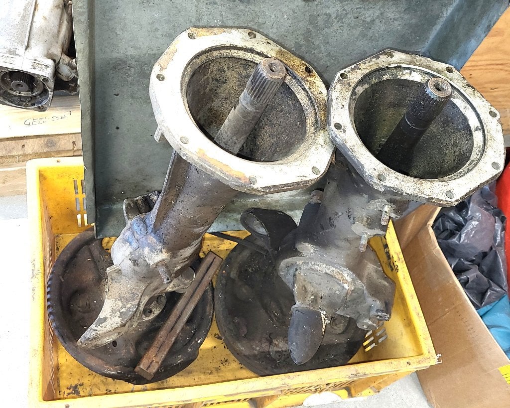 Cardanas, steek as Peugeot 404 veren Pedalen set Schokbreker, Ophalen of Verzenden, Gebruikt, Peugeot