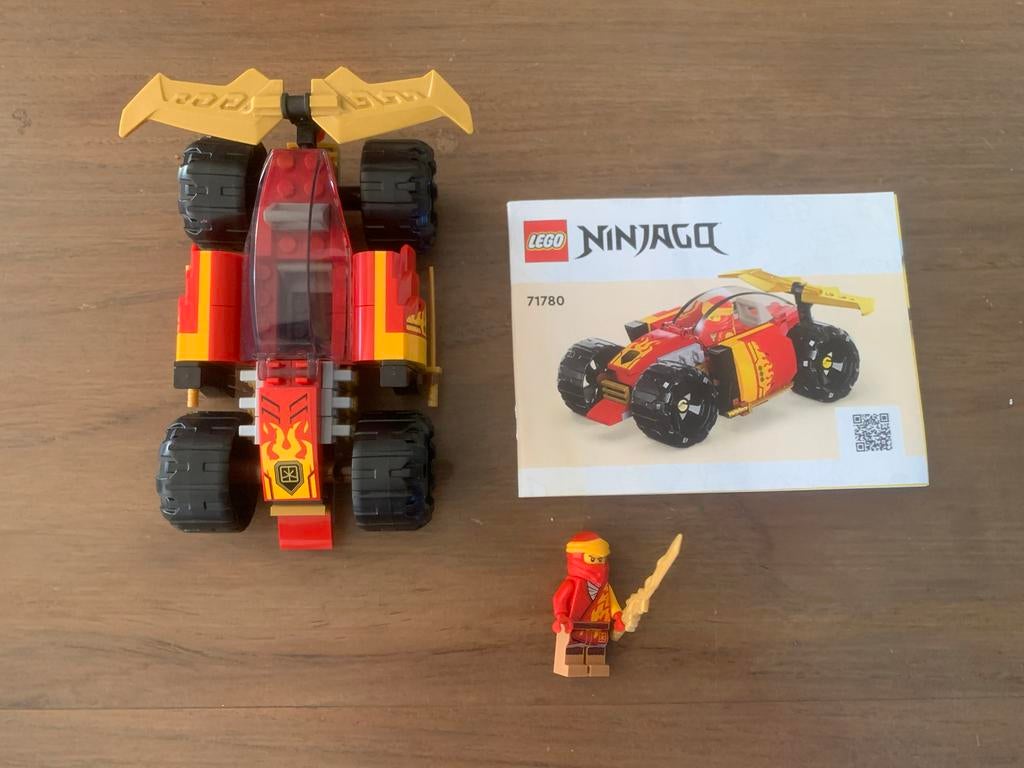 LEGO NINJAGO Kai's Ninja Racewagen EVO - 71780, Ophalen, Gebruikt, Lego, Inclusief instructies