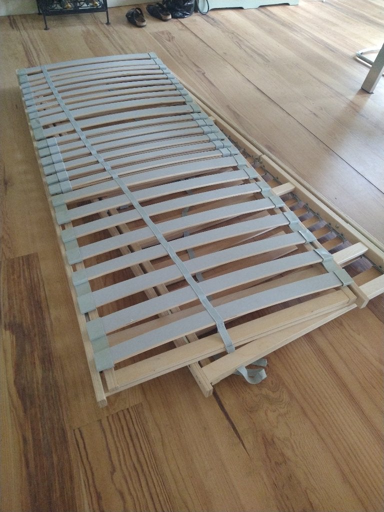 Ikea lattenbodems Sultan Lerback, Huis en Inrichting, Ophalen, Gebruikt, Eenpersoons, 80 cm