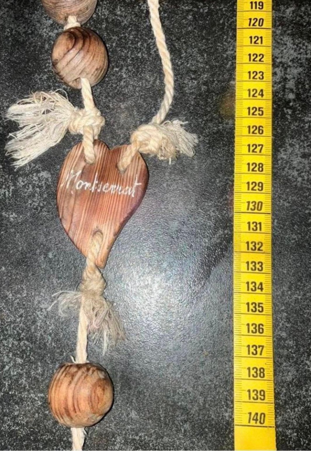 MONTSERRAT HOUTEN ROZENKRANS,MOOI!!   1.90 M LANG!!, Antiek en Kunst, Ophalen of Verzenden