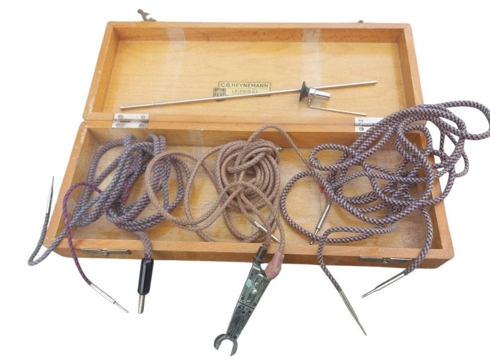 Duitse WO2-era Cystoscoop / Urethroscoop Set, Ophalen of Verzenden, Overige soorten, Duitsland, Overige typen